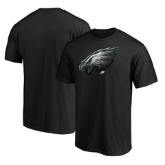 Philadelphia Eagles Midnight Mascot Team Logo T-Shirt Black - NFL