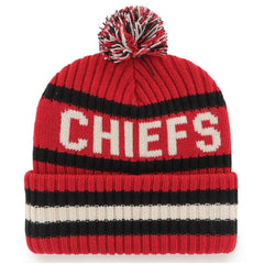 Kansas City Chiefs '47 Bering Cuffed Knit Hat with Pom Red - 47 brand