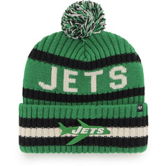 New York Jets '47 Bering Cuffed Knit Hat with Pom Kelly Green - 47 brand