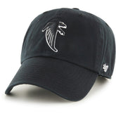 Atlanta Falcons '47 Clean Up Adjustable Hat Black - 47 brand
