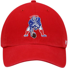 New England Patriots '47 Clean Up Adjustable Hat Red - 47 brand