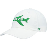 New York Jets '47 Clean Up Adjustable Hat White - 47 brand