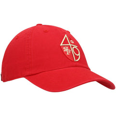 San Francisco 49ers '47 Clean Up Adjustable Hat Scarlet - 47 brand
