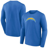 Los Angeles Chargers Primary Team Logo Long Sleeve T-Shirt Powder Blue - NFL