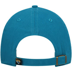 Jacksonville Jaguars '47 Secondary Clean Up Adjustable Hat Teal - 47 brand
