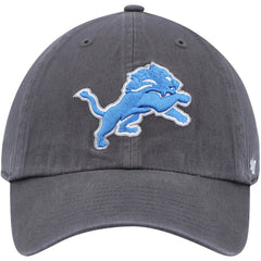 Detroit Lions '47 Secondary Clean Up Adjustable Hat Charcoal - 47 brand