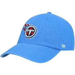 Tennessee Titans '47 Secondary Clean Up Adjustable Hat Light Blue - 47 brand