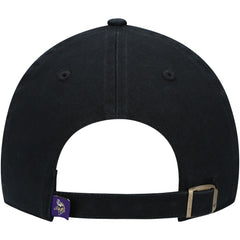 Minnesota Vikings '47 Secondary Clean Up Adjustable Hat Black - 47 brand