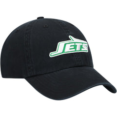 New York Jets '47 Clean Up Adjustable Hat Black - 47 brand