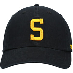 Pittsburgh Steelers '47 Clean Up Alternate Adjustable Hat Black - 47 brand
