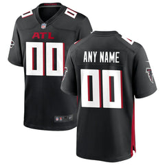 Atlanta Falcons Custom Game Jersey Black - Nike