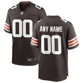 Cleveland Browns Custom Game Jersey Brown - Nike