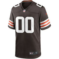 Cleveland Browns Custom Game Jersey Brown - Nike