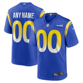 Los Angeles Rams Custom Game Jersey Royal - Nike