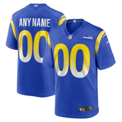 Los Angeles Rams Custom Game Jersey Royal - Nike