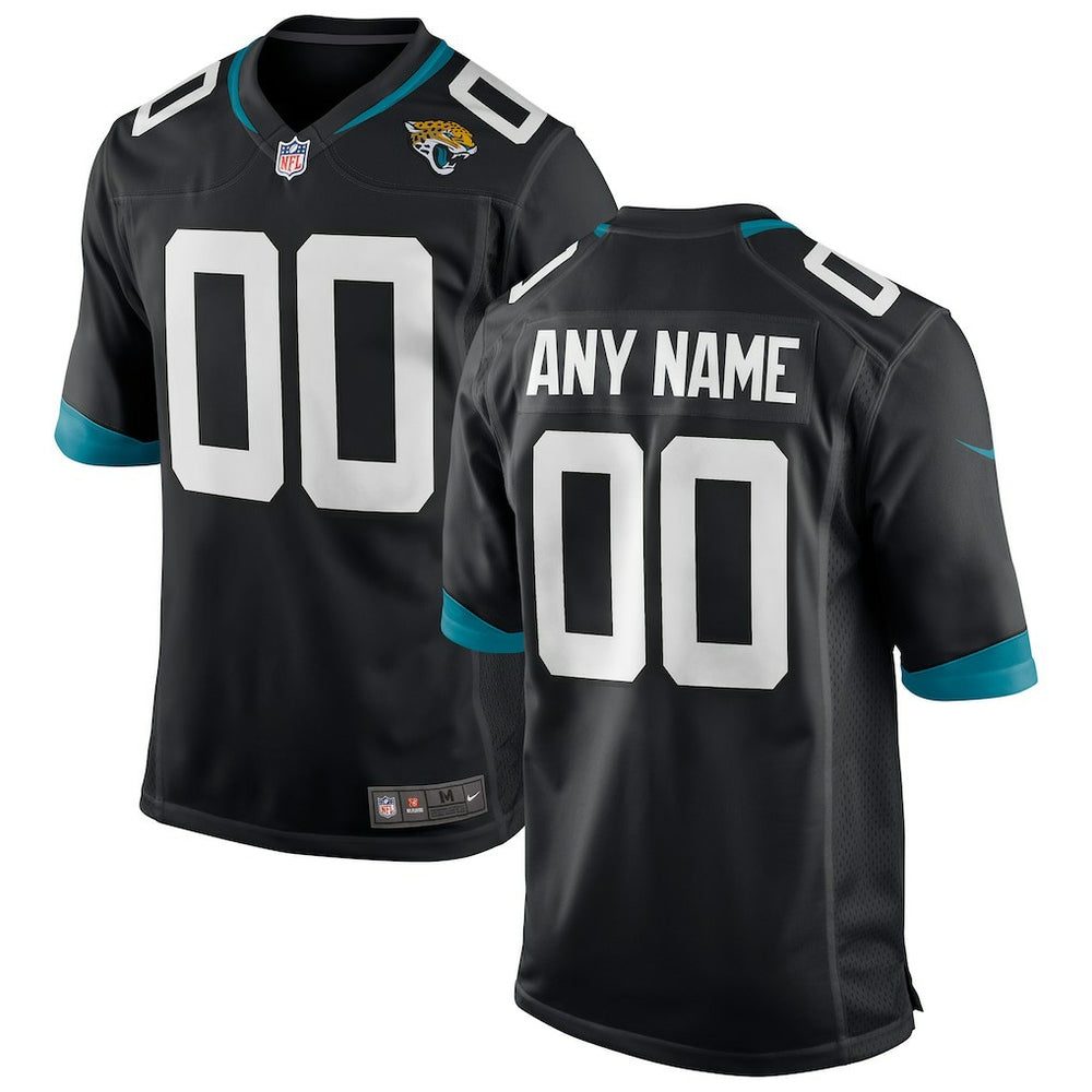 Jacksonville Jaguars Custom Game Jersey Black - Nike