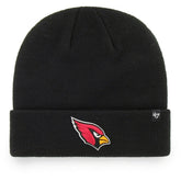 Arizona Cardinals '47 Youth Basic Cuffed Knit Hat Black - 47 brand