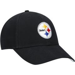 Pittsburgh Steelers '47 Youth Basic MVP Adjustable Hat Black - 47 brand