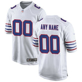 Buffalo Bills Alternate Custom Game Jersey White - Nike