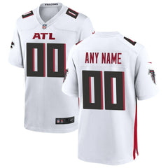 Atlanta Falcons Custom Game Jersey White - Nike