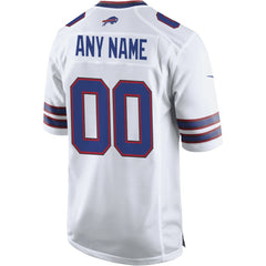 Buffalo Bills Custom Game Jersey White - Nike