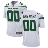 New York Jets Custom Game Jersey White - Nike