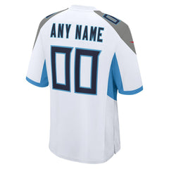 Tennessee Titans Custom Game Jersey White - Nike