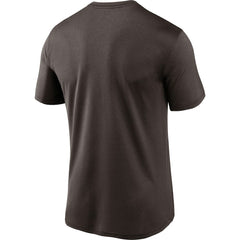 Cleveland Browns Logo Essential Legend Performance T-Shirt Brown - Nike