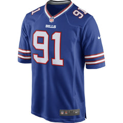 Ed Oliver Buffalo Bills Team Game Player Jersey Royal - Nike