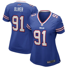 Ed Oliver Buffalo Bills Women's Game Jersey Royal - Nike