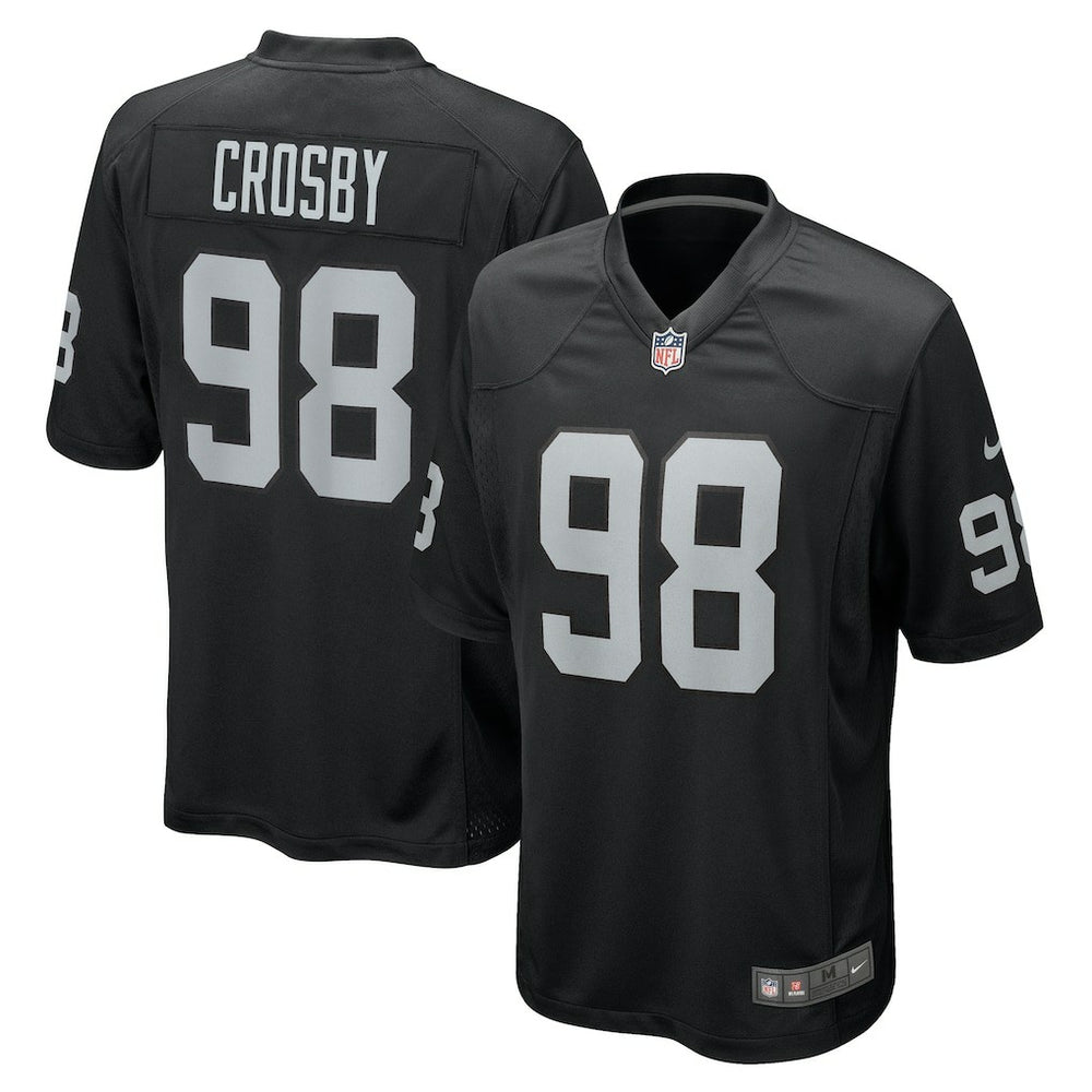 Maxx Crosby Las Vegas Raiders Game Jersey Black - Nike