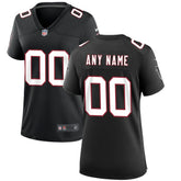 Atlanta Falcons Women's Throwback Custom Game Jersey Black - Nike