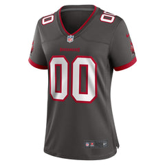 Tampa Bay Buccaneers Women's Alternate Custom Game Jersey Pewter - Nike