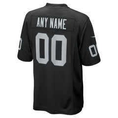 Las Vegas Raiders Youth Custom Game Jersey Black - Nike