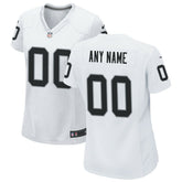 Las Vegas Raiders Women's Custom Game Jersey White - Nike