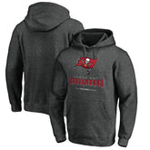 Tampa Bay Buccaneers Team Lockup Pullover Hoodie Heather Charcoal - NFL