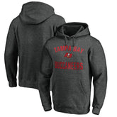 Tampa Bay Buccaneers Victory Arch Pullover Hoodie Heather Charcoal - NFL