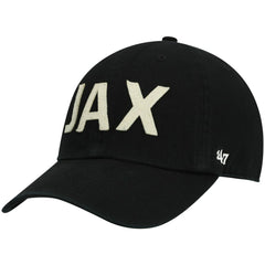 Jacksonville Jaguars '47 Women's Finley Clean Up Adjustable Hat Black - 47 brand