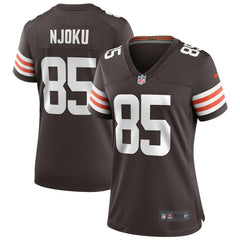 David Njoku Cleveland Browns Women's Player Game Jersey Brown - Nike