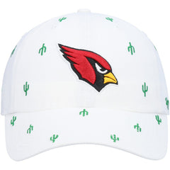 Arizona Cardinals '47 Women's Confetti Clean Up Adjustable Hat White - 47 brand