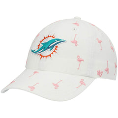 Miami Dolphins '47 Women's Confetti Clean Up Adjustable Hat White - 47 brand