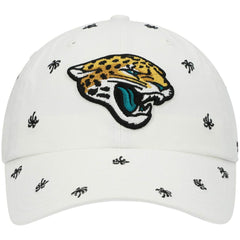 Jacksonville Jaguars '47 Women's Confetti Clean Up Adjustable Hat White - 47 brand