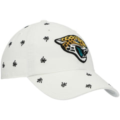 Jacksonville Jaguars '47 Women's Confetti Clean Up Adjustable Hat White - 47 brand