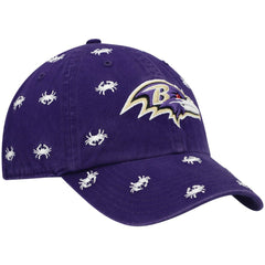 Baltimore Ravens '47 Women's Confetti Clean Up Adjustable Hat Purple - 47 brand