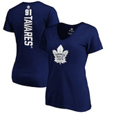 John Tavares Toronto Maple Leafs - Women's Playmaker V-Neck T-Shirt Royal