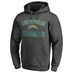 Los Angeles Chargers Victory Arch Pullover Hoodie Heather Gray - NFL