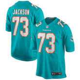Austin Jackson Miami Dolphins Game Jersey Aqua - Nike