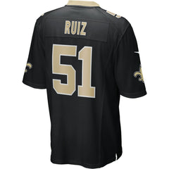 Cesar Ruiz New Orleans Saints Game Jersey Black - Nike