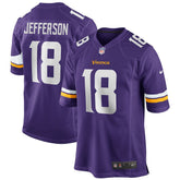 Justin Jefferson Minnesota Vikings Game Jersey Purple - Nike