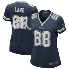 CeeDee Lamb Dallas Cowboys Women's Game Jersey Navy - Nike